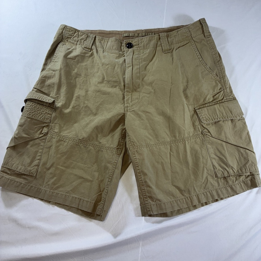 Polo Ralph Lauren Utility Canvas Shorts, Drill, Khaki Cargo Shorts Men's Size 35